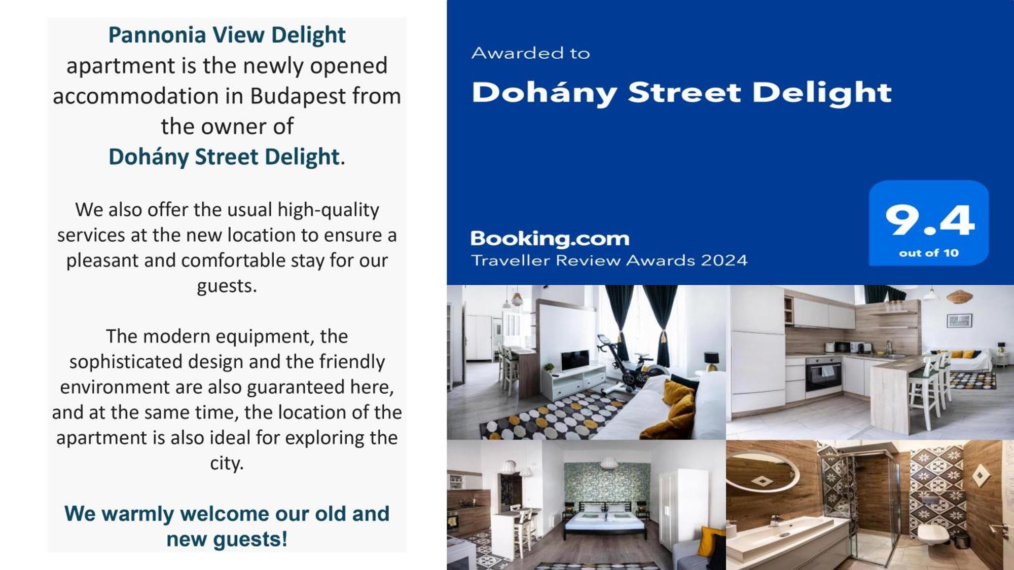 Pannonia View Delight Apartment Budapest Bagian luar foto